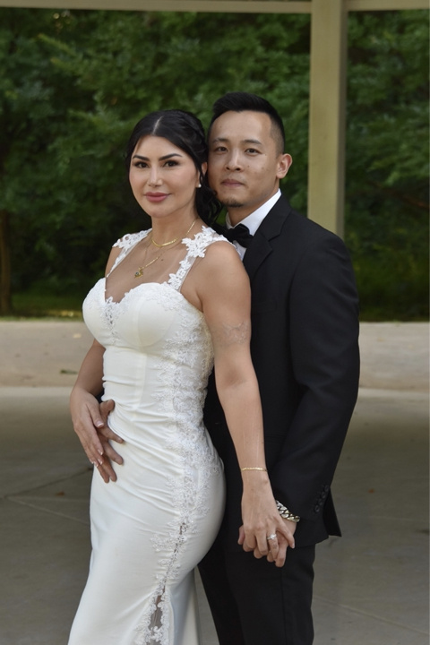 Photograph of a beautiful couple getting engaged