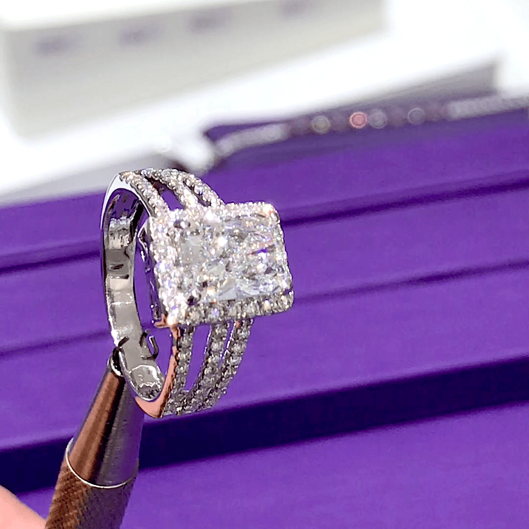 Engagement Ring angle 3