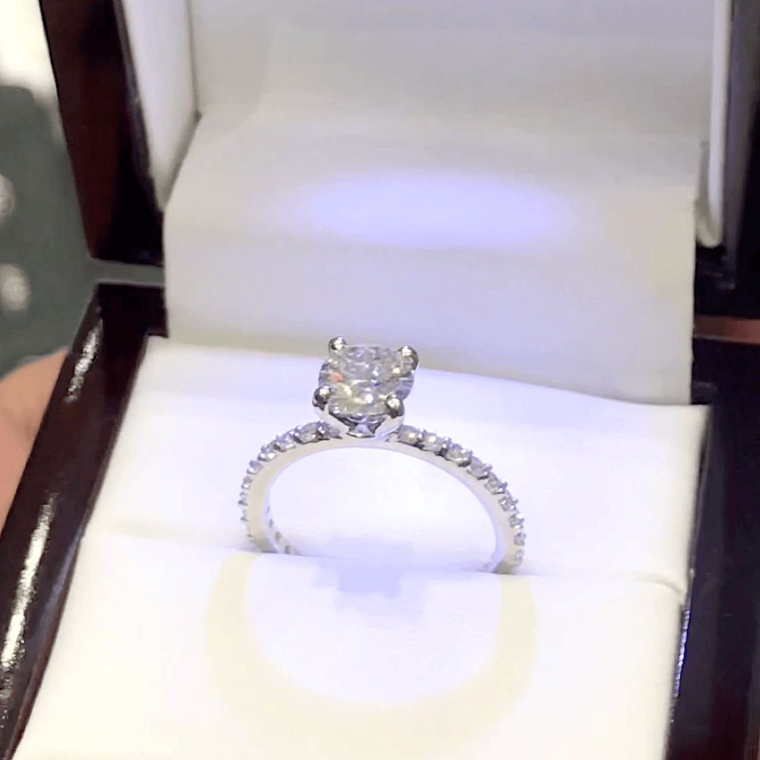 Engagement Ring angle 2