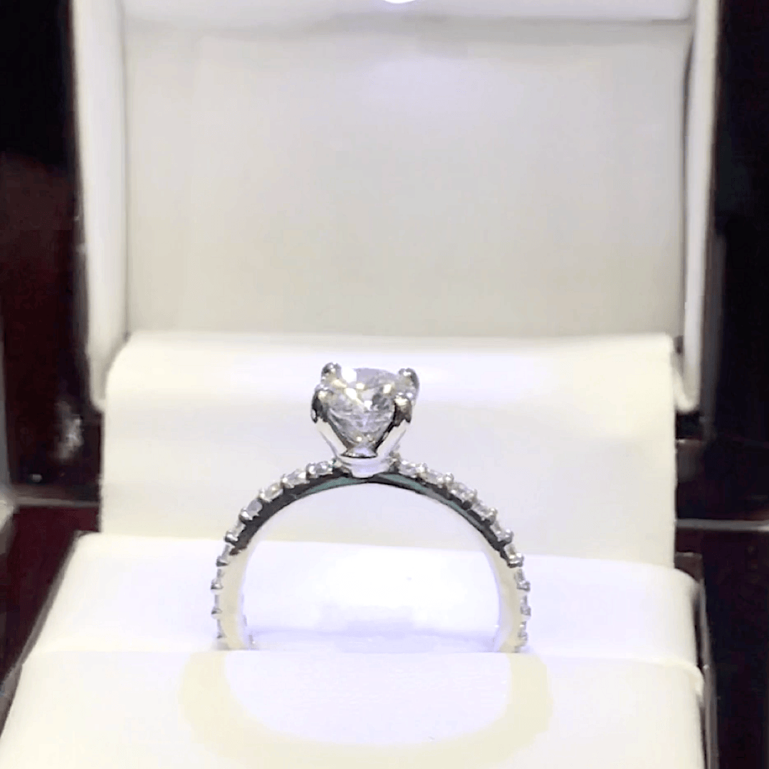 Engagement Ring angle 3
