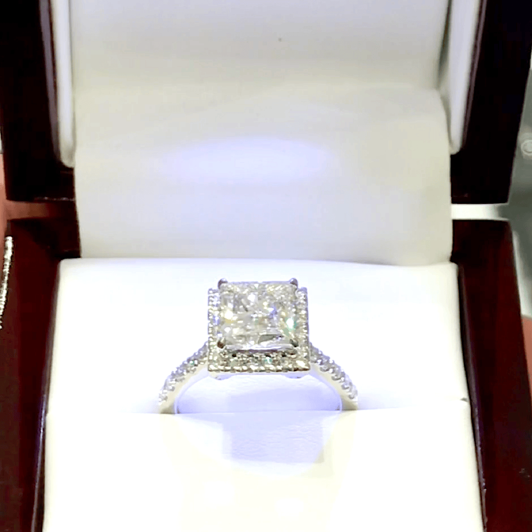 Engagement Ring angle 1