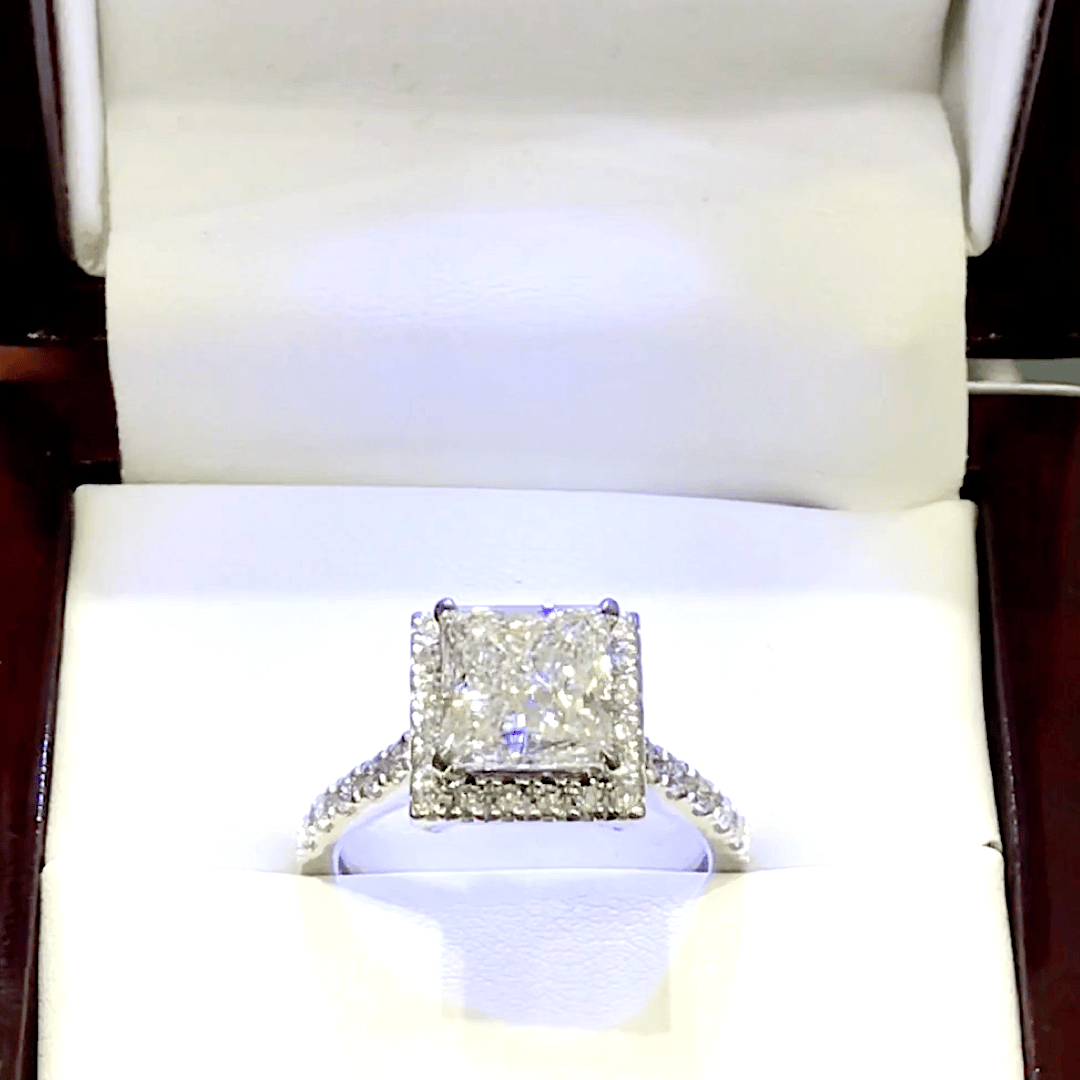 Engagement Ring angle 2