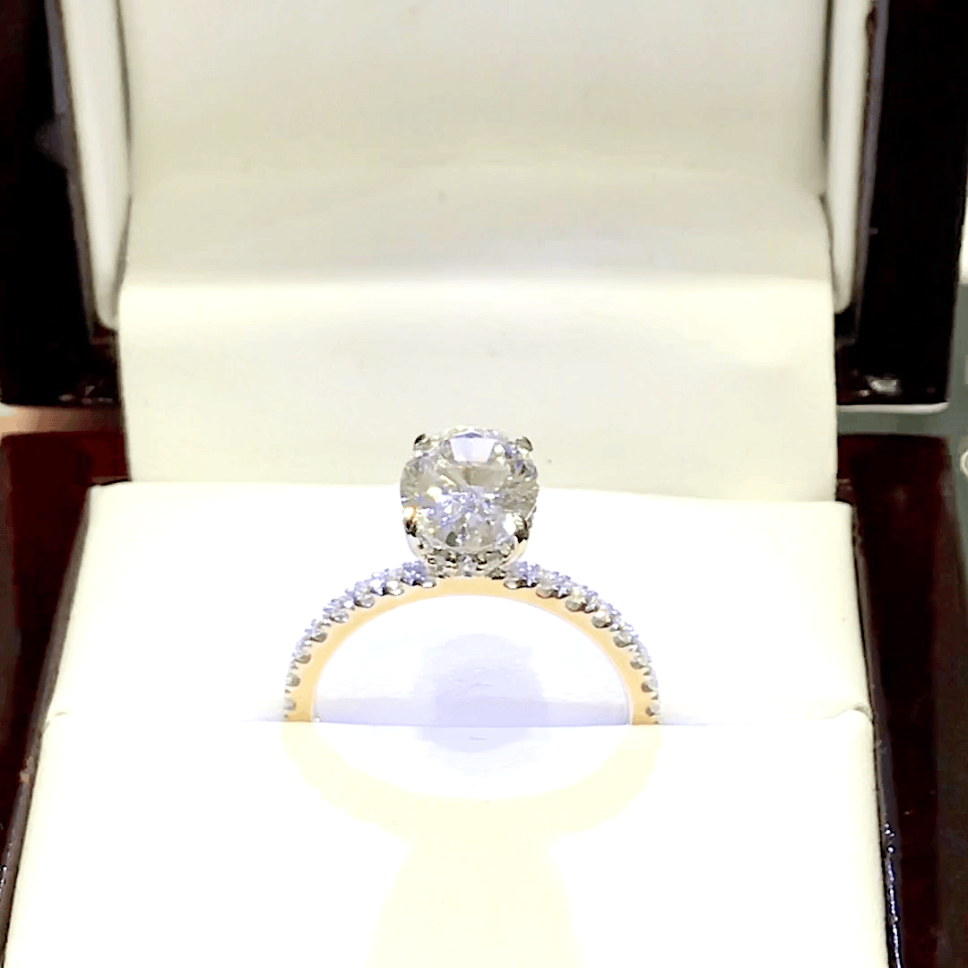 Engagement Ring angle 1