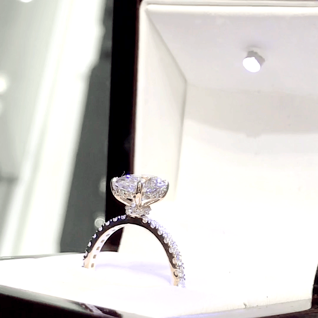 Engagement Ring angle 3