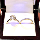 Engagement Ring angle 1