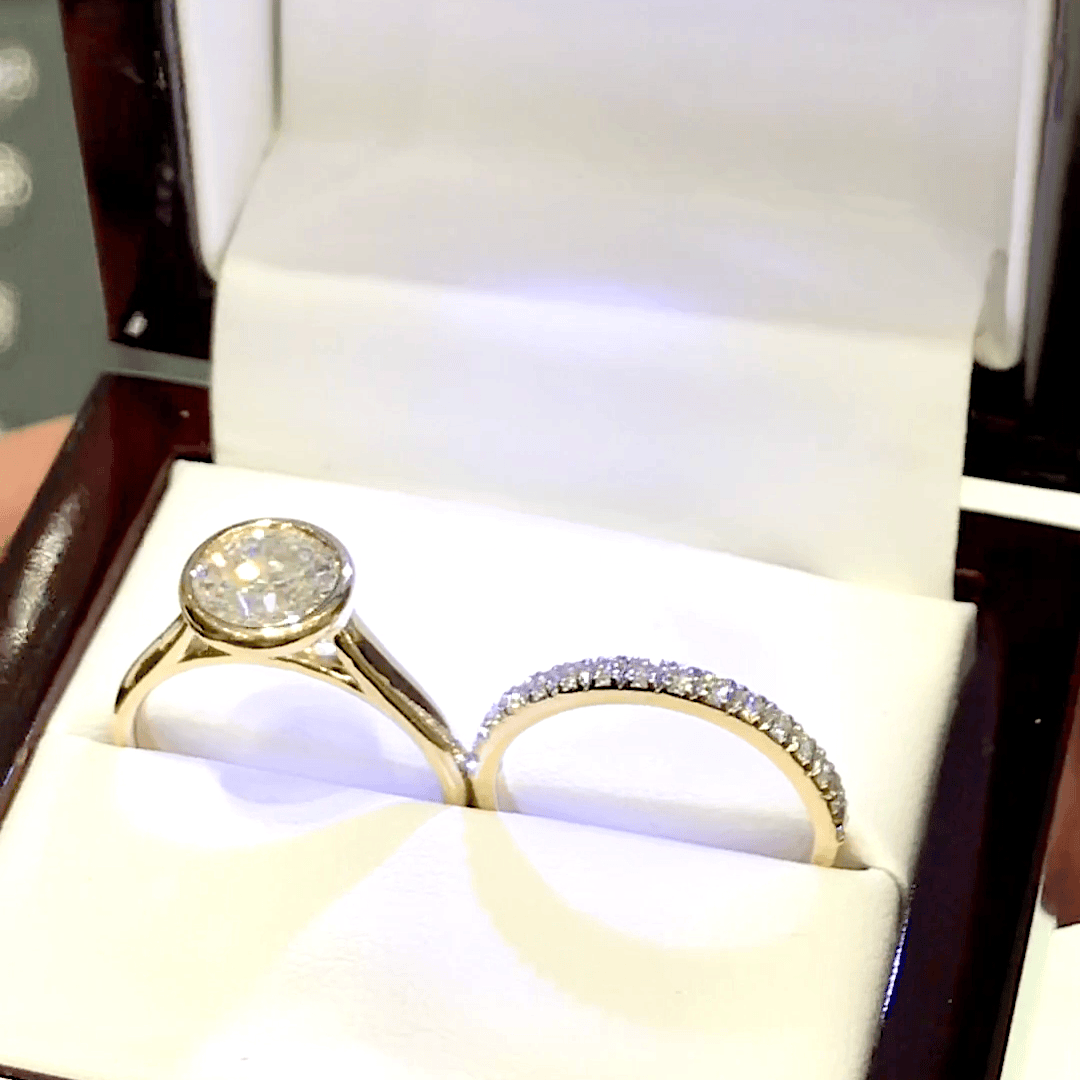 Engagement Ring angle 3
