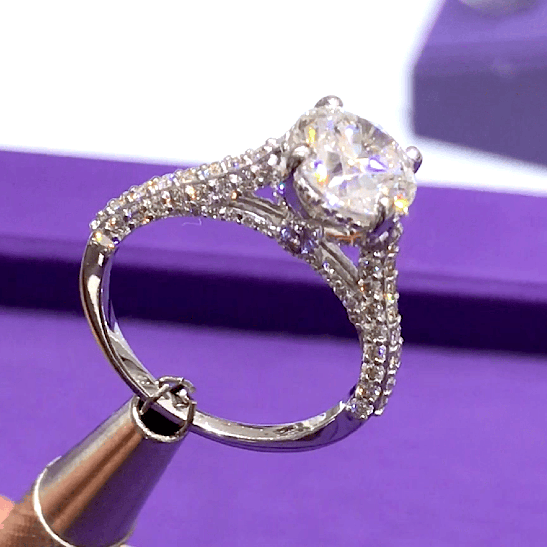 Engagement Ring angle 3