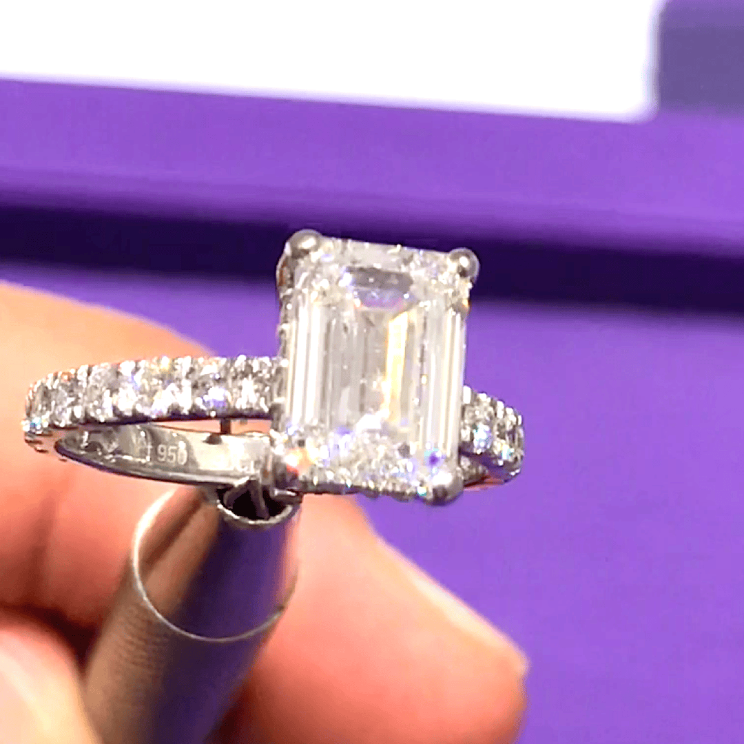 Engagement Ring angle 3