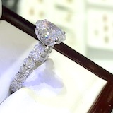 Engagement Ring angle 1