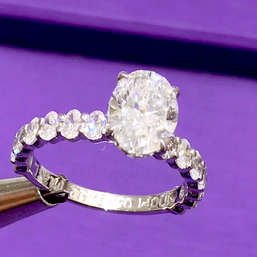 Engagement Ring angle 1
