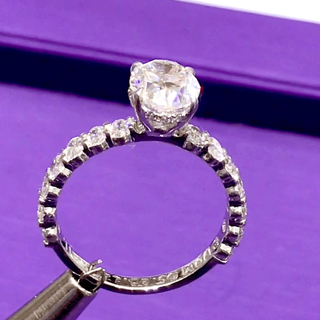 Engagement Ring angle 3