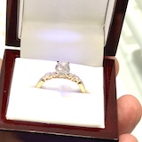 Engagement Ring angle 1