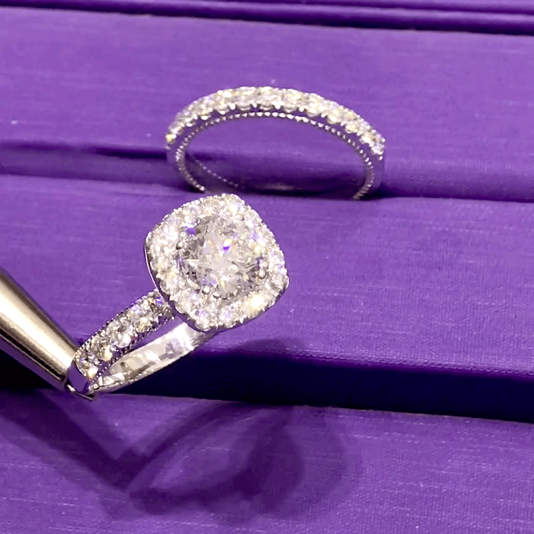 Engagement Ring angle 3