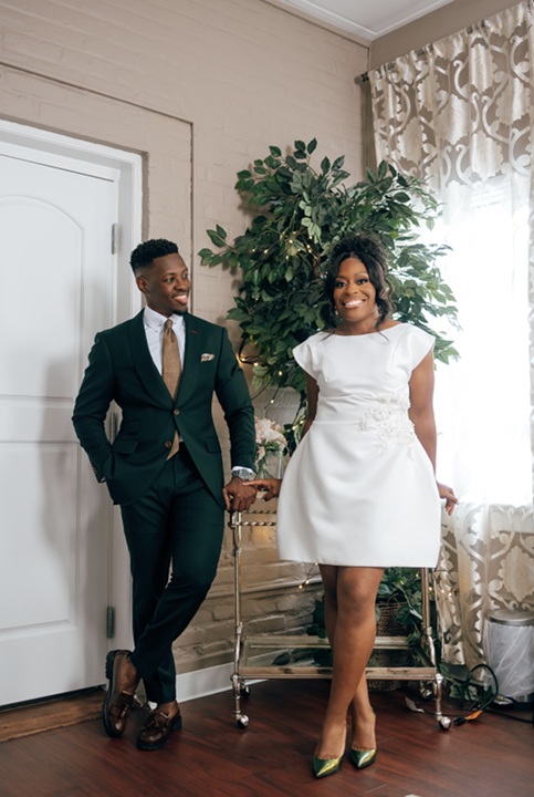 Photograph of a beautiful couple getting engaged